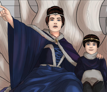 Queen Visenya Conquers The Vale