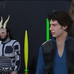 Episode-3: - 2 Spacers Walk Into A Bar of HAN SOLO AT STARS' END, a Star Wars fanfiction comic. Han and Chewie meet with Ploovo-Two-For-One.. but they take... precautions