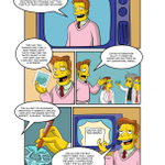 Episode-1: of The Simpsons: Scenes From A Series Finale, a Simpsons fanfiction comic. Pages 0-5