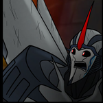 Episode-1: - Chapter 1: "Prologue" - Page 1 of Transformers: Prime: The New Beginning, a Transformers fanfiction comic. In the aftermath of TFP: Beast Hunters: Predacons Rising, Ultra Magnus becomes the new leader of the Autobots after Optimus Prime's sacrifice at the Well of Allspark. Meanwhile, Starscream escapes from being held prisoner by the Predacons and flies into an unknown warship after hearing rumors of someone that took Megatron's place as the new leader of the Decepticons after Megatron had a change of heart and went into self-exile. Little does the Seeker know that he's about to have a reunion with someone who used to serve Megatron before being banished for high treason.