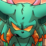 Episode-18: - A Dirge for the Lost of Halo on Fire, a Sonic the Hedgehog fanfiction comic. Nazo is denied catching his breath once more and gets thrown into yet another fight, this time with Dirge; The proud, haughty leader of the Chaos Council.

He gets taken into custody by Dirge after the scuffle, but trouble is far from over for him and everyone else.