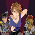 Episode-3: - Helm of Chaos of BG3: Faces of the forgotten, a Baldur's Gate 3 and Dungeons And Dragons fanfiction comic. With the ship tearing through realms and danger at every turn, Lae'zel, Shadowheart, and C make a desperate attempt to reach the helm and escape. But just as freedom seems within grasp, the nautiloid spirals out of control, ending in a violent crash.