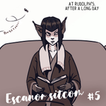 Episode-5: - Escanor Sitcom #5 of Escanor sitcom, a W.I.T.C.H. fanfiction comic. Orube has cat ears in my AU
