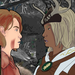 Episode-7: - Thorns and Shadows of BG3: Faces of the forgotten, a Baldur's Gate 3 and Dungeons And Dragons fanfiction comic. Amid rising tensions in the grove, uneasy alliances and hidden intentions begin to surface. C walks a delicate path between diplomacy and danger, where every word could shift the balance—and every silence might cost more than she’s willing to pay.