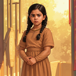 Episode-6: of Shatru Sesham, a Baahubali fanfiction comic. Bhagiradhi questions her place in the royal establishment...