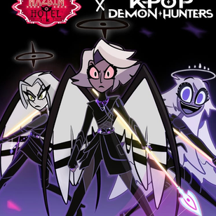HazbinHotelxkpopdemonhunterCrossover