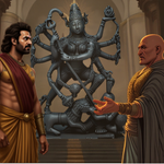 Episode-3: of Kshatriya Vivaham, a Baahubali fanfiction comic. Devasena resolves to protect her unborn child, no matter the cost...